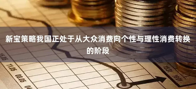 新宝策略我国正处于从大众消费向个性与理性消费转换的阶段