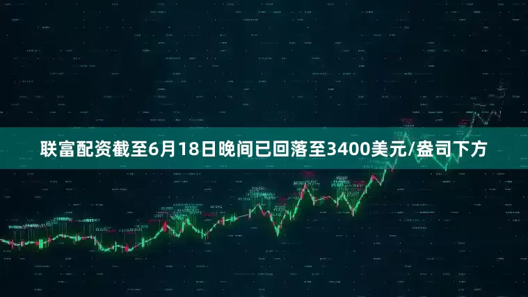 联富配资截至6月18日晚间已回落至3400美元/盎司下方