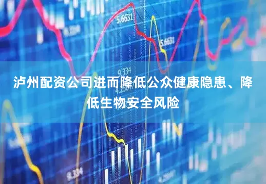 泸州配资公司进而降低公众健康隐患、降低生物安全风险